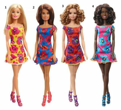 Barbie Κούκλα για 3+ Ετών (Διάφορα Σχέδια) 1τμχ από το e-shop