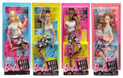 Barbie Κούκλα Made to Move - Νέες Αμέτρητες Κινήσεις για 3+ Ετών (Διάφορα Σχέδια) 1τμχ από το Toyscenter