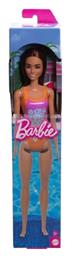 Barbie Light Brown Hair Doll Wearing Tropical Pink And Orange Swimsuit για 3+ Ετών