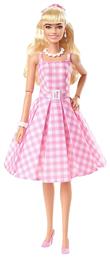 Barbie Συλλεκτική Κούκλα The Movie Margot Robbie in Pink Gingham Dress για 3+ Ετών από το Toyscenter