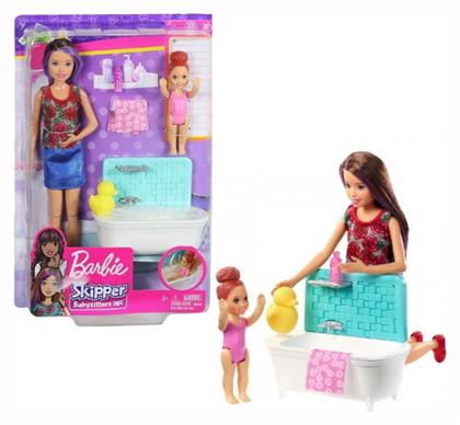 Barbie Skipper Babysitters - Ώρα για Μπάνιο για 3+ Ετών