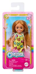 Barbie Wearing Removable Heart-Print Dress Shoes with Blond Ponytail Chelsea για 3+ Ετών