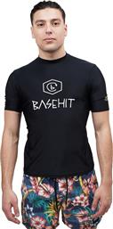 Basehit Rashguards Ανδρικό UV T-shirt RG1673K-001 BLACK από το Cosmossport