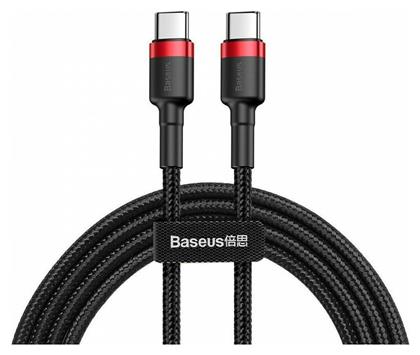 Baseus Cafule Braided USB 2.0 Cable USB-C male - USB-C male Μαύρο 2m (CATKLF-H91) από το e-shop