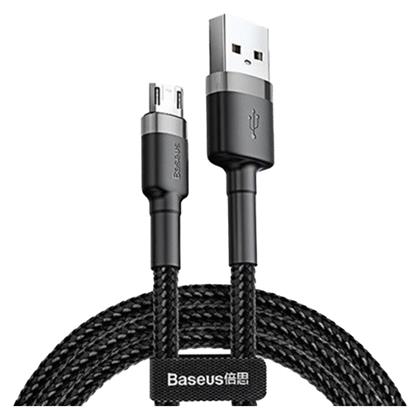 Baseus Cafule Braided USB 2.0 to micro USB Cable Γκρι 1m (CAMKLF-BG1) από το e-shop