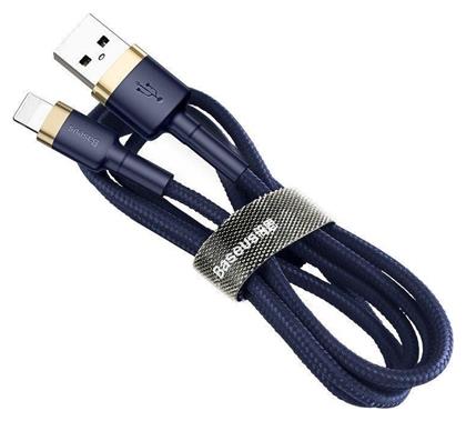 Baseus Cafule Braided USB to Lightning Cable Μπλε 1m (CALKLF-BV3)