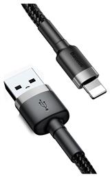 Baseus Cafule Braided USB to Lightning Cable Μαύρο 3m (CALKLF-RG1)