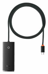 Baseus Lite Series 1m USB 3.0 Hub 5 Θυρών με σύνδεση USB-C