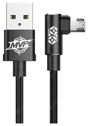 Baseus MVP Braided USB 2.0 to micro USB Cable Μαύρο 2m (CAMMVP-B01) από το Uniqueshop