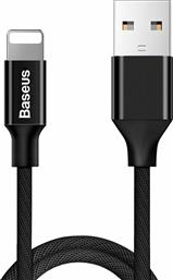 Baseus Yiven USB to Lightning Cable Μαύρο 1,2m (CALYW-01)