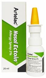 Bausch & Lomb Artelac Nasal Ectoin Allergy Spray 2% 20ml