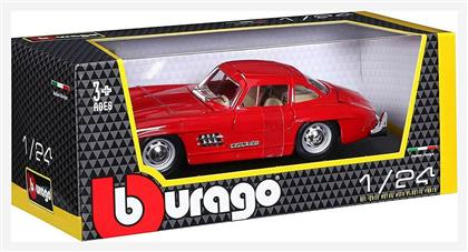 Bburago Mercedes Benz 300 SL Κόκκινο για 3+ Ετών
