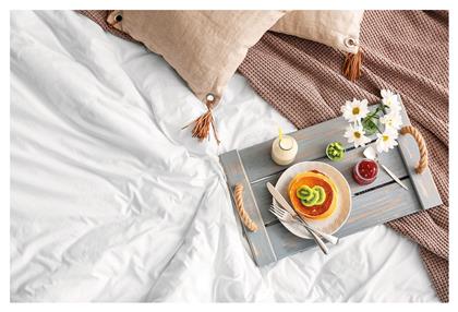 Beauty Home Μαξιλαροθήκη Ξενοδοχείου από 100% Βαμβάκι 52x72εκ.