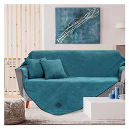 Beauty Home Ριχτάρι Τριθέσιου Καναπέ 8406 180x300εκ. Πετρόλ