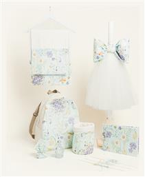 Beauty Home Βαπτιστικό Πακέτο με Θέμα Λουλούδια 4τμχ