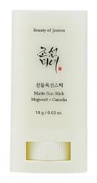 Beauty of Joseon Matte Sun Stick Αντηλιακό Stick Προσώπου και Σώματος SPF50 18gr από το Galerie De Beaute