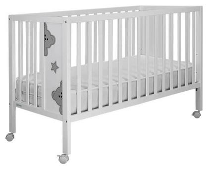 Bebe Stars Κούνια Life White για Στρώμα 60x130cm από το Public