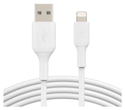 Belkin MFI Regular USB to Lightning Cable Λευκό 3m (CAA001BT3MWH) από το Public