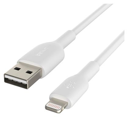 Belkin Regular USB to Lightning Cable Λευκό 2m (CAA001bt2MWH) από το Public