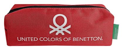 Benetton Κασετίνα Βαρελάκι Κόκκινη