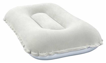 Bestway Μαξιλάρι Camping Βελούδινο Λευκό 48x30εκ.