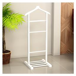 Beta Έπιπλο Εισόδου με Κρεμάστρα Λευκό 48x35x120εκ.