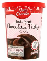 Betty Crocker Γλάσο Ζαχαροπλαστικής Icing με Γεύση Indulgent Chocolate Fudge 400gr Κωδικός: 25043890 από το e-Fresh