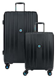 Bg Berlin Expandable Βαλίτσες Σκληρές Μαύρες Σετ 2τμχ