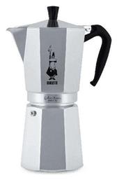 Bialetti Moka Express Aluminum Μπρίκι Espresso 18cups Ασημί