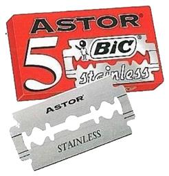 Bic Astor Stainless Ανταλλακτικές Λεπίδες 5τμχ