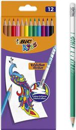 Bic KIds Evolution Illusion Erasable 12τμχ