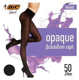 Bic Velvet Οpaque Γυναικείο Καλσόν 50 Den Μαύρο