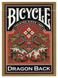 Bicycle Gold Dragon Back Συλλεκτική Τράπουλα Πλαστικοποιημένη