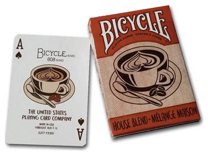 Bicycle House Blend Συλλεκτική Τράπουλα Πλαστικοποιημένη Καφέ από το GreekBooks