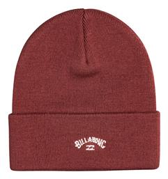 Billabong Arch Ανδρικός Beanie Σκούφος Oxblood από το Z-mall