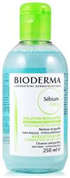 Bioderma Micellar Water Ντεμακιγιάζ Sebium Η2Ο για Λιπαρές Επιδερμίδες 250ml