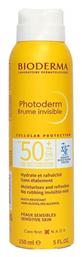 Bioderma Photoderm Brume Invisible SPF50+ Αντηλιακό Mist 150ml