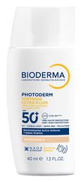 Bioderma Photoderm Xdefence Ultra-fluid SPF50+ Αντηλιακό 40ml