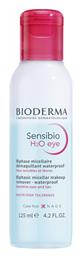 Bioderma Sensibio H2o Eye High Tolerance Υγρό Αδιάβροχου Ντεμακιγιάζ 125ml