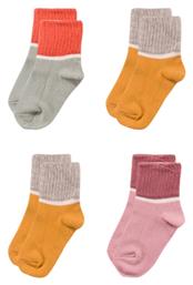Biorganic Παιδικές Κάλτσες Πολύχρωμες 4 Ζευγάρια