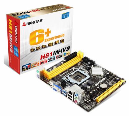 Biostar H81MHV3 Ver. 7.x από το e-shop