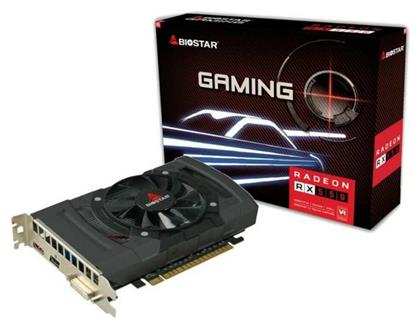 Biostar Radeon RX 550 4GB GDDR5 Κάρτα Γραφικών PCI-E x16 3.0 με HDMI και DisplayPort από το e-shop