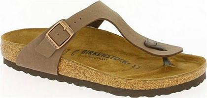 Birkenstock Gizeh Birkibuc Ανδρικά Σανδάλια Mocha Regular Fit