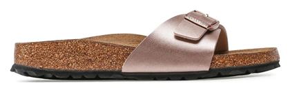 Birkenstock Madrid Γυναικεία Σανδάλια Ανατομικά Copper Narrow Fit