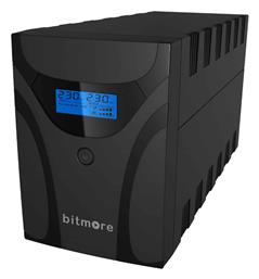 Bitmore U1200LCD UPS Line-Interactive 1200VA 600W