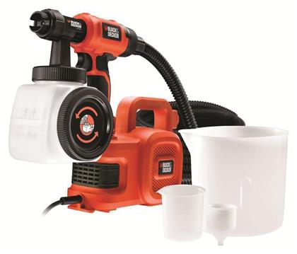 Black & Decker HVLP400 Ηλεκτρικό Πιστόλι Βαφής 450W με Δοχείο 1.2lt