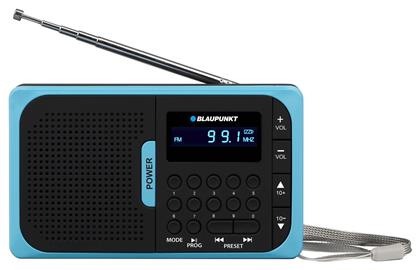 Blaupunkt PR5BL Ραδιοφωνάκι Επαναφορτιζόμενο με USB Μπλε