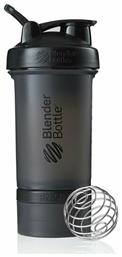 BLENDER BOTTLE 650ML+150ML+100ML+ΘΗΚΗ ΧΑΠΙΩΝ PROSTAK Μαύρο