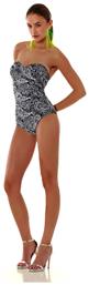 Bluepoint Strapless Μαγιό Τανκίνι με Ενίσχυση