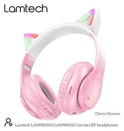 Bluetooth / 3.5mm με 2 ώρες Λειτουργίας Cherry Blossom Kitty Cat LAM980503